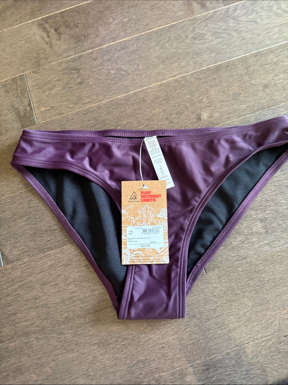 Ripzone Women's Bikini Bottom in Plum